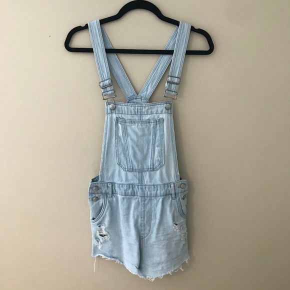 comfy overall shorts